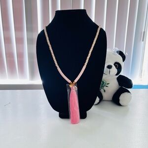 🌺 NEW/ Beaded Tassel Necklace